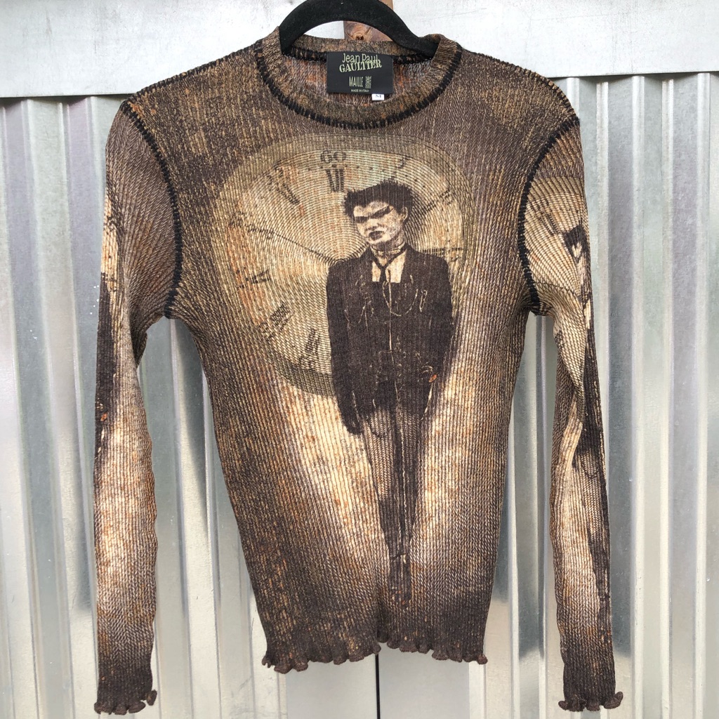 Jean Paul Gaultier Homme 2003 Punk Girl Wool Shirt